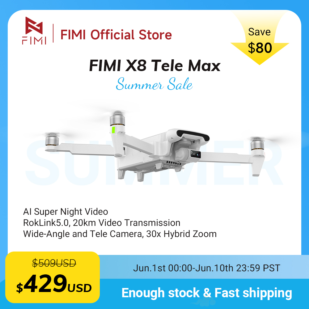 Drone Camera Thermal - FIMI X8 Tele Max new drone