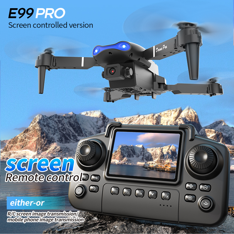 Drone Camera Mount - E99 PRO Drone Screen Control Aerial
