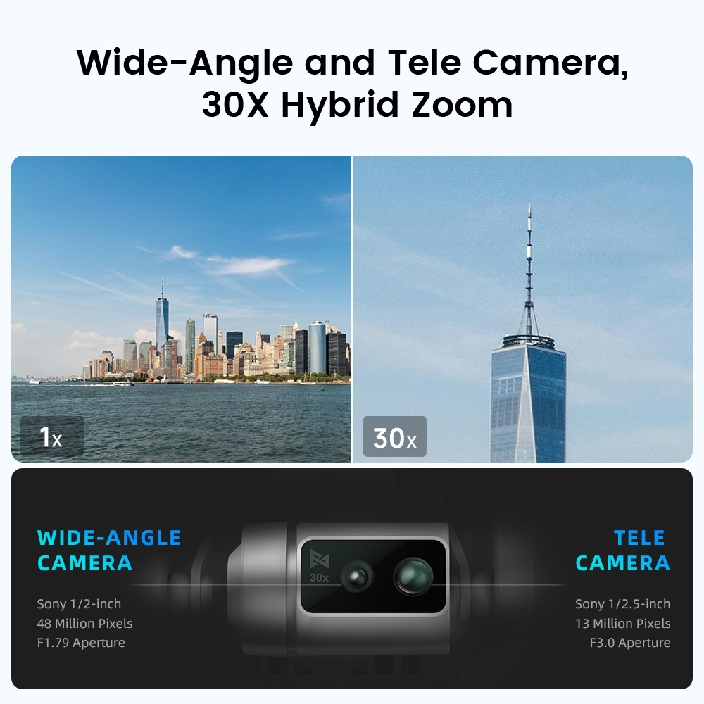 FIMI X8 Tele Max new drone Wid - مراجعة Drone Camera Thermal وسعره