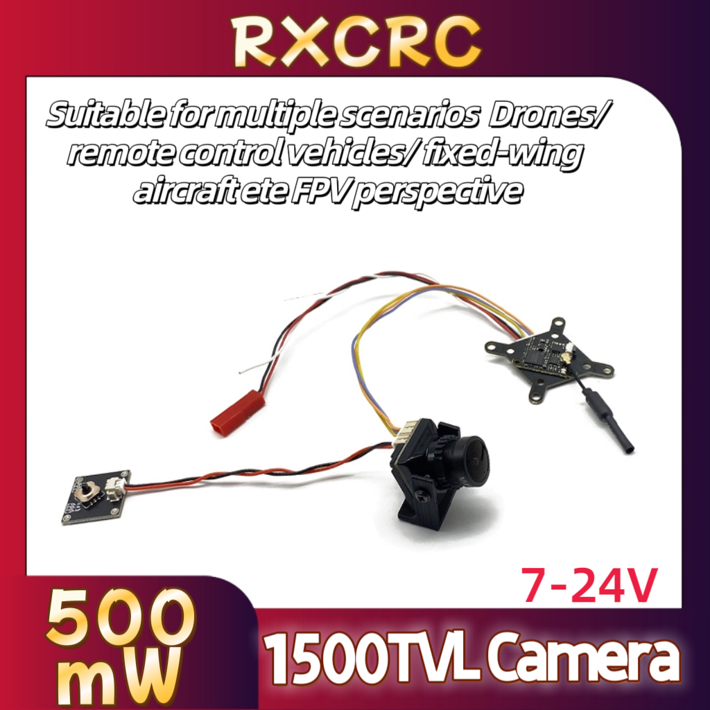 RXCRC FPV 5.8G Module 48CH 500 - مراجعة Drone Camera Lens وسعره