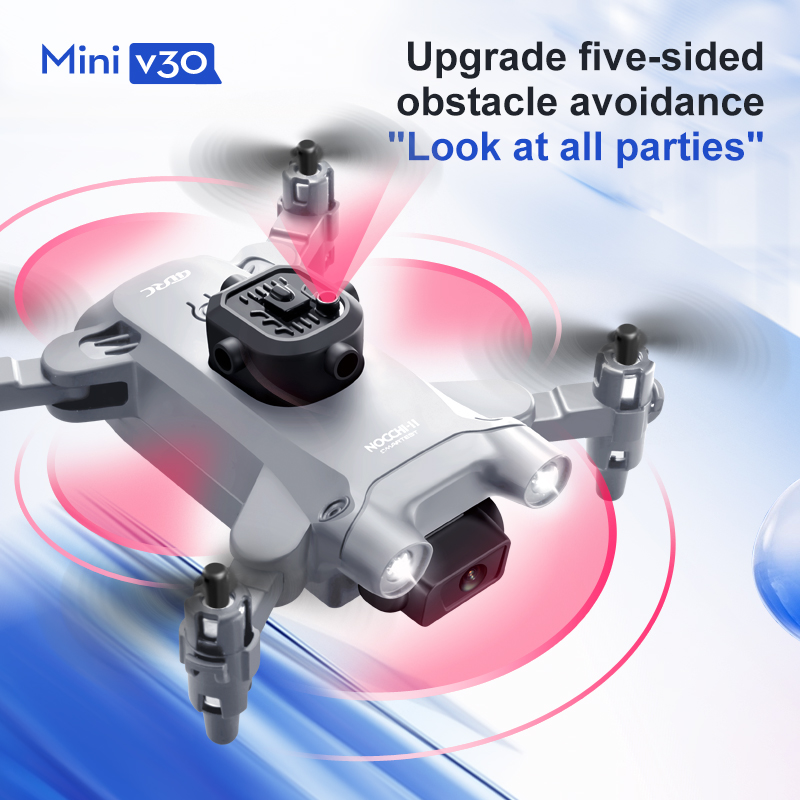 Mini V30 WiFi FPV Drone With 4 - مراجعة Drone Camera 4K وسعره