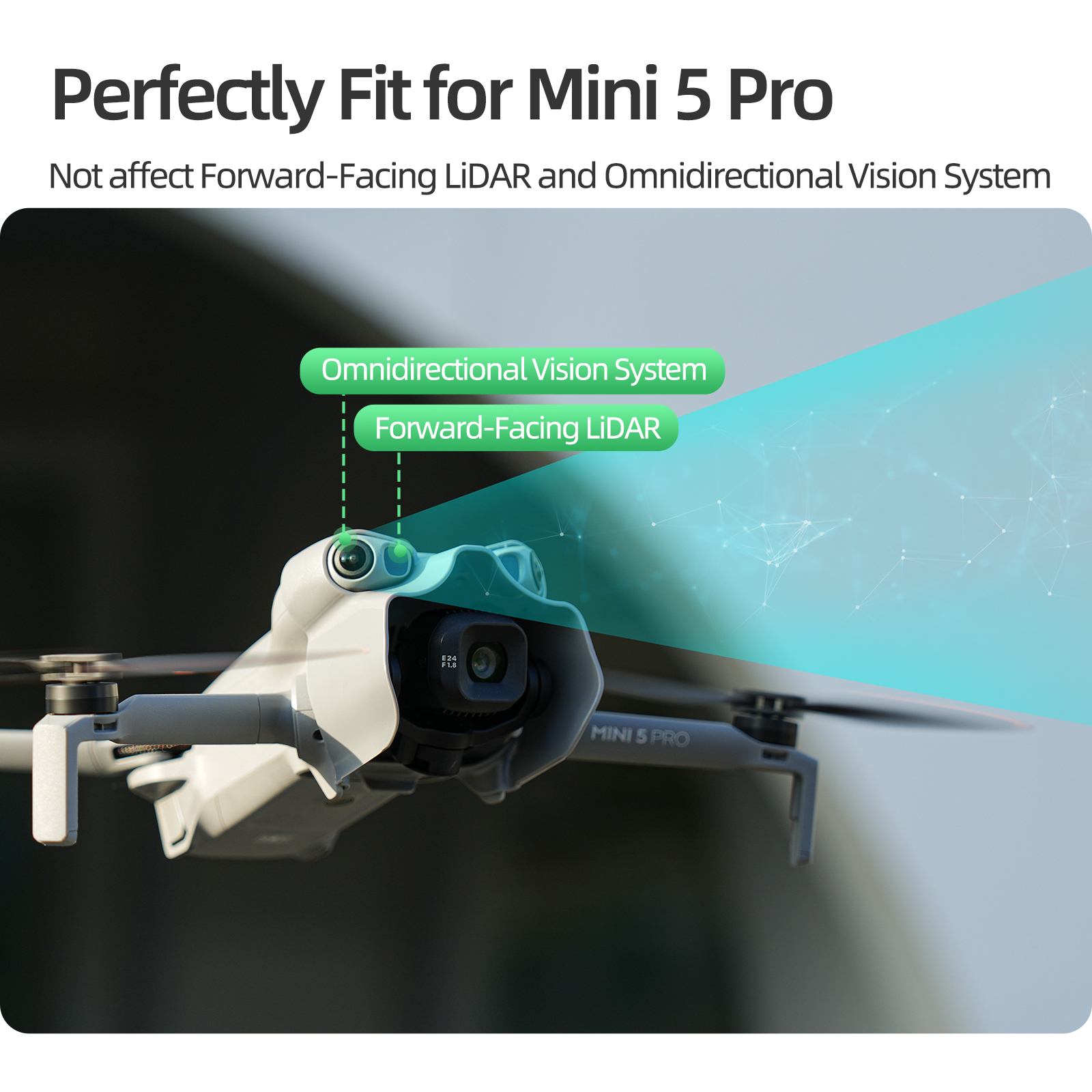 Lens Camera Hood For DJI MINI  - مراجعة Drone Camera Filter وسعره