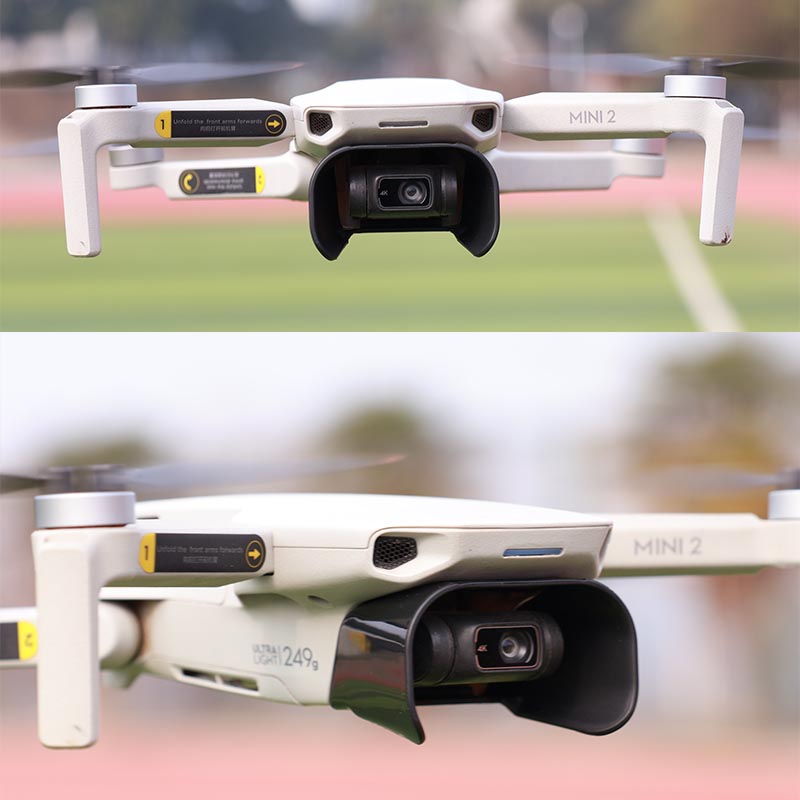Lens Hood For DJI Mini 2/Mini  - مراجعة Drone Camera Filter وسعره