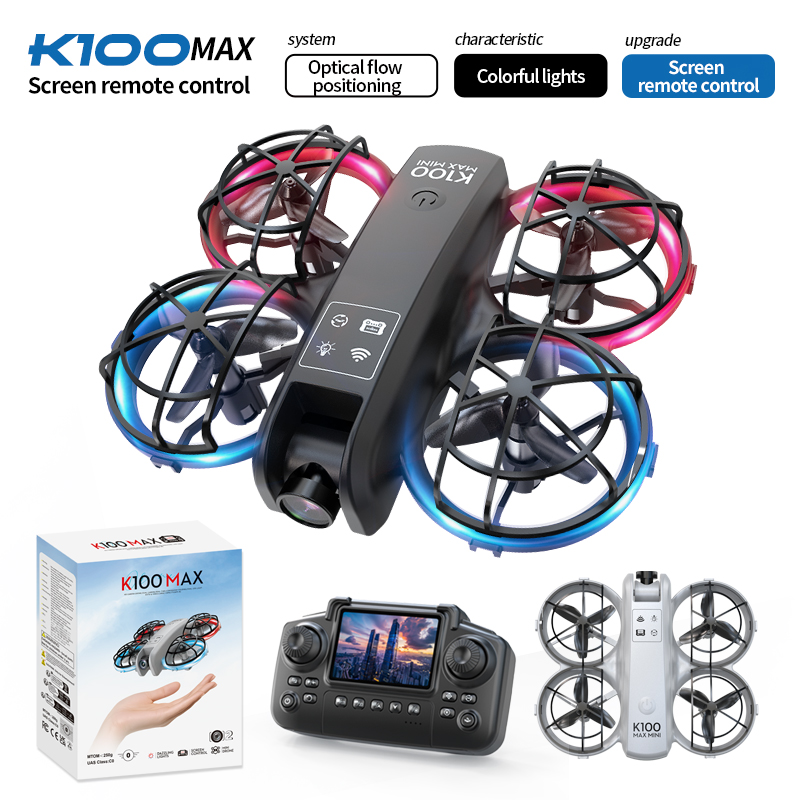 2025 NEW Mini K100 MAX Drone 4 - مراجعة Drone Camera With Gimbal وسعره