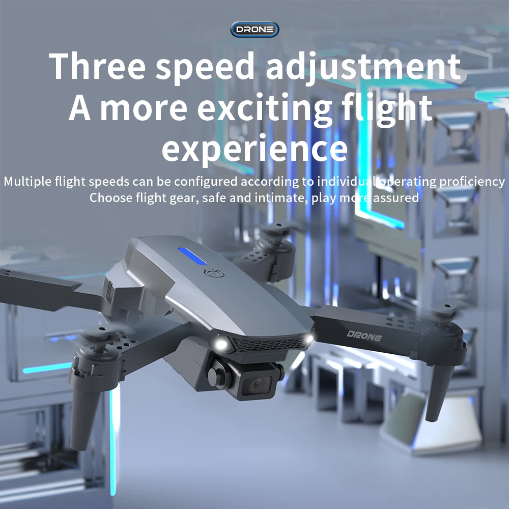 2026 E88 HD 4K RC Drone with W - مراجعة Drone Camera Wide Angle وسعره