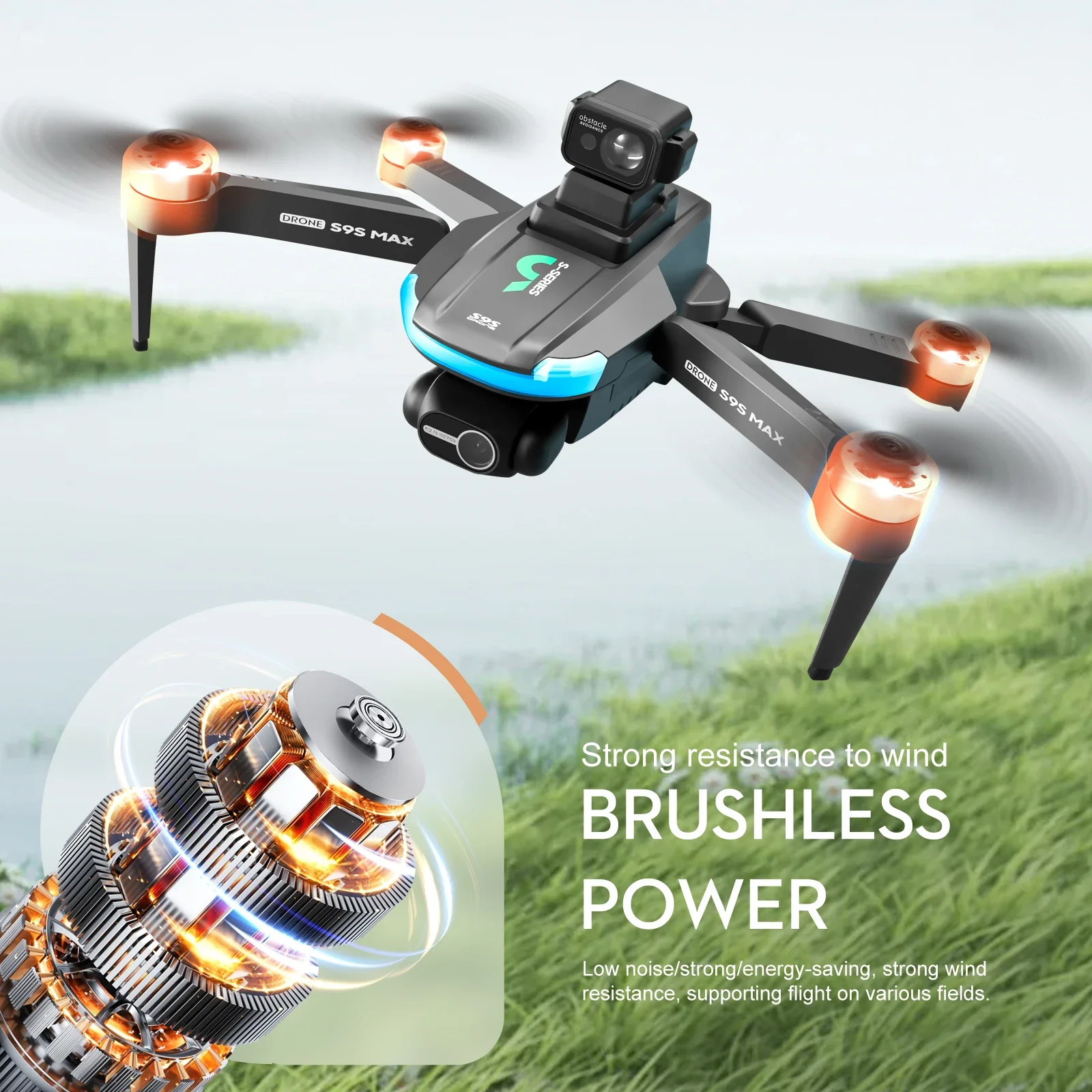 NEW S9S MAX MINI Drone 4K 2-Ax - مراجعة Drone Camera 4K وسعره