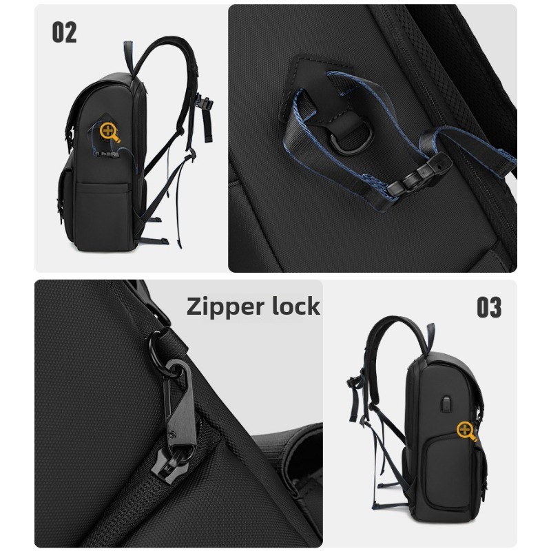 SLR double shoulder camera bag - مراجعة Drone Camera Waterproof وسعره