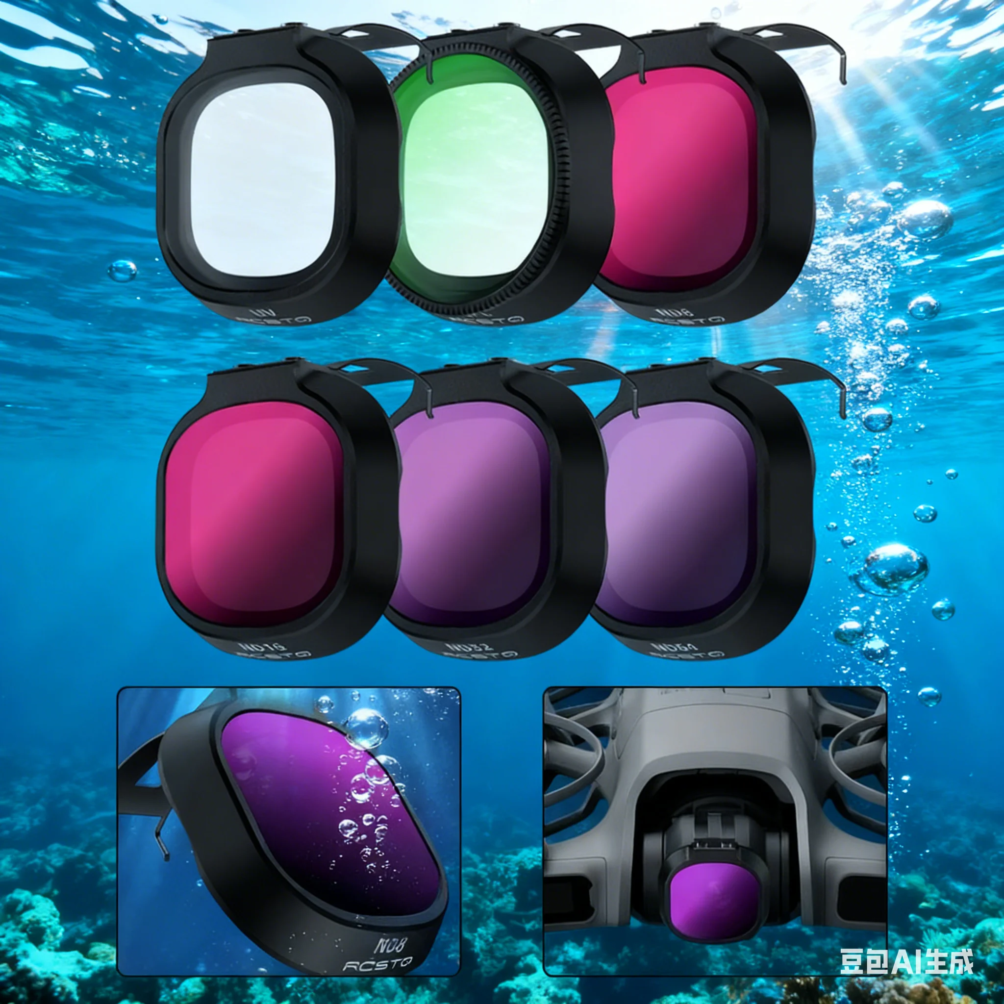 For DJI NEO 2 ND CPL UV Filter - مراجعة Drone Camera Filter وسعره