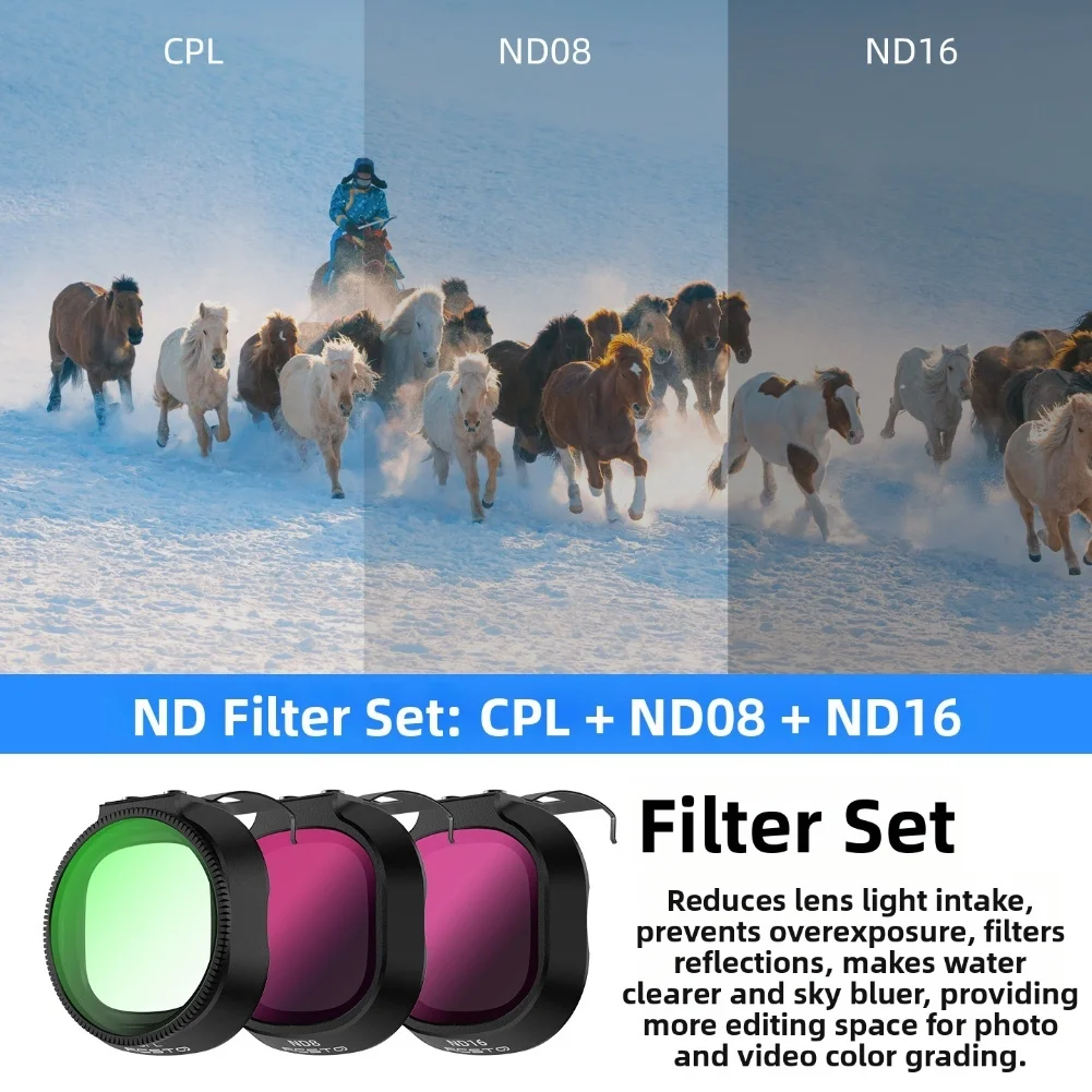 For DJI NEO 2 ND CPL UV Filter - مراجعة Drone Camera Filter وسعره