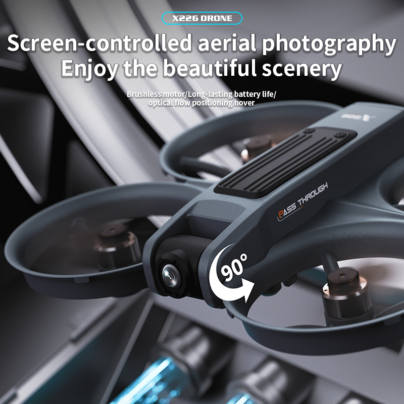 NEW X226 RC Drone 2.4G 5G WIFI - مراجعة Drone Camera 4K وسعره
