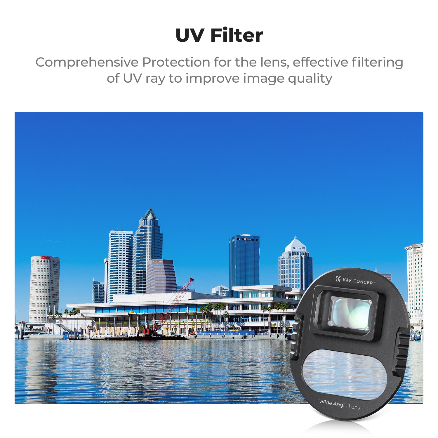 K&F Concept Wide-Angle Lens fo - مراجعة Drone Camera Wide Angle وسعره