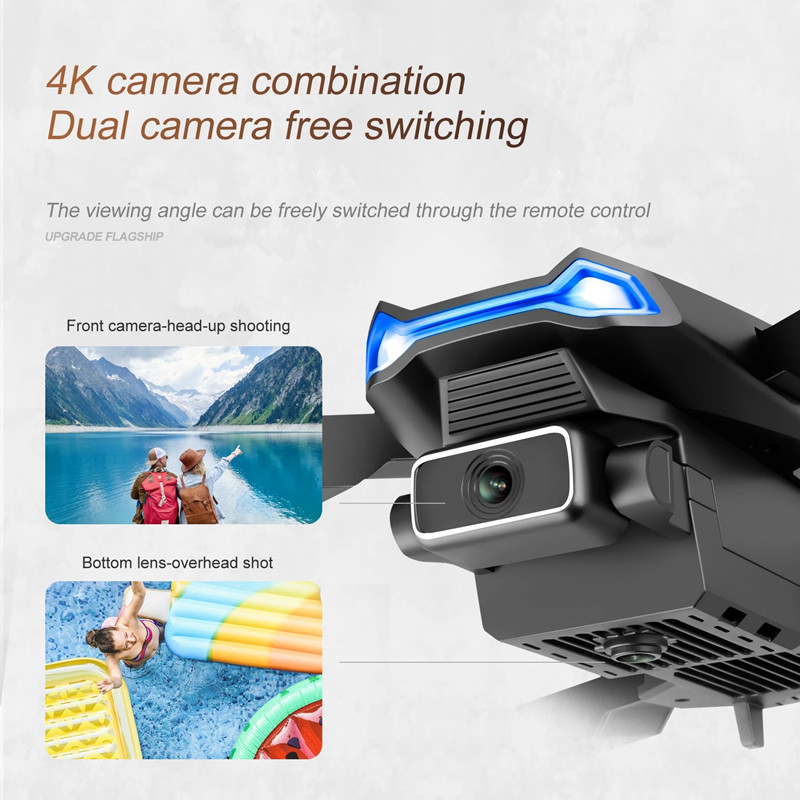 WIFI FPV Gravity Sensor Remote - مراجعة Drone Camera Night Vision وسعره