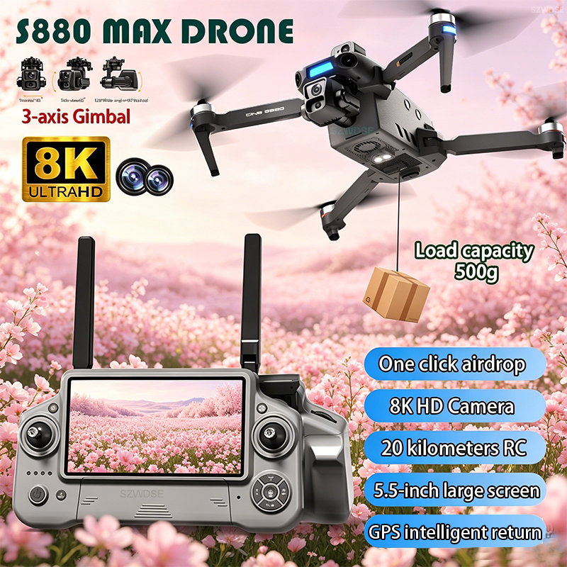 2026 New 8K Dual Camera Drone  - مراجعة Drone Camera 4K وسعره