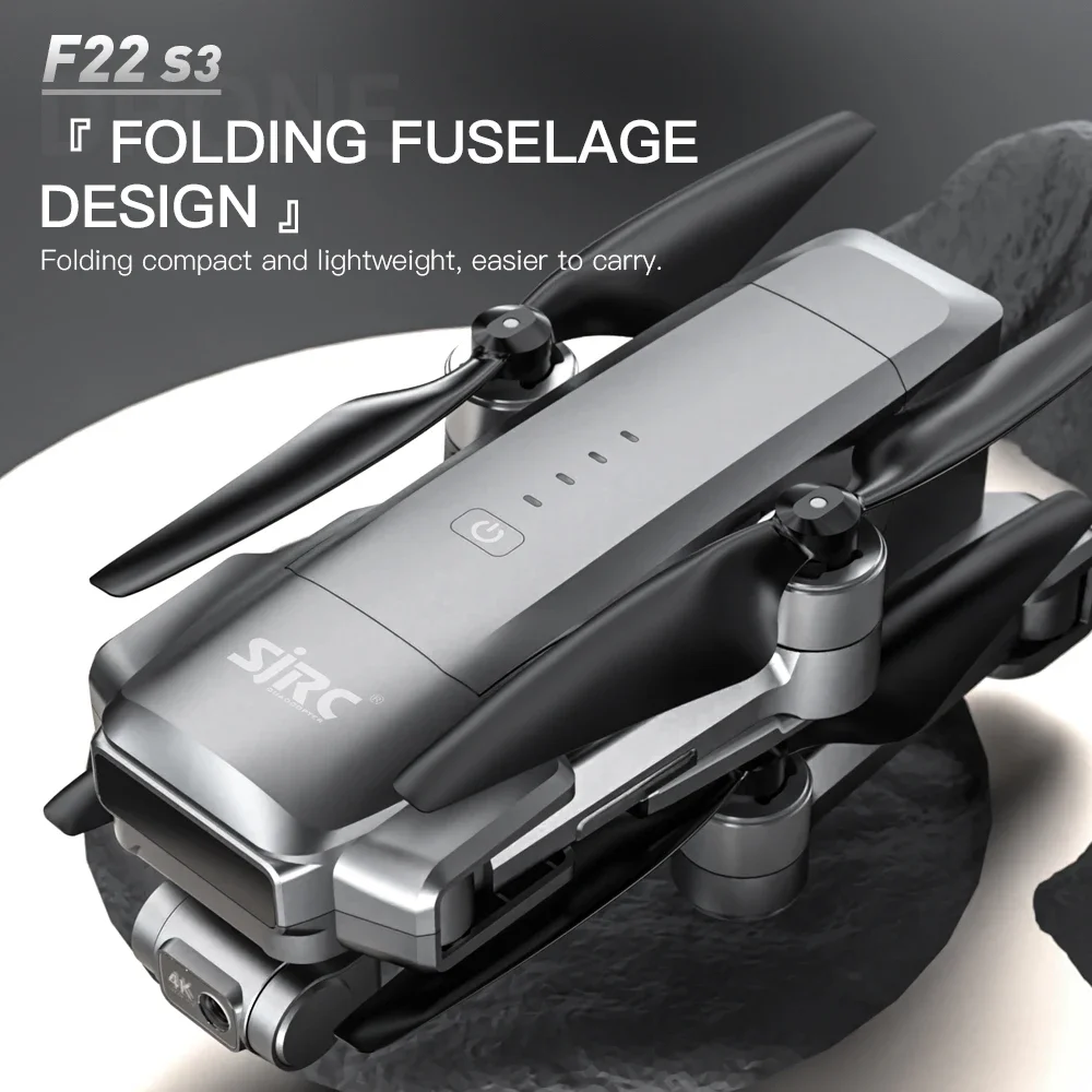 SJRC F22 S3 pro Foldable RC Qu - مراجعة Drone Camera Action وسعره