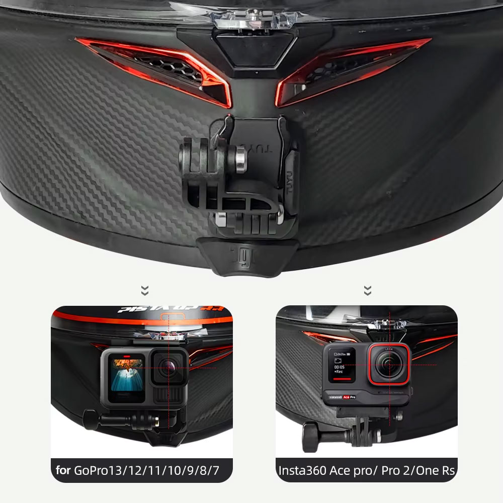 Lens Angle Centered Bracket Ad - مراجعة Drone Camera Action وسعره