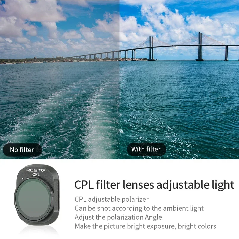 RCSTQ For DJI Mini 4 Pro ND Fi - مراجعة Drone Camera Filter وسعره