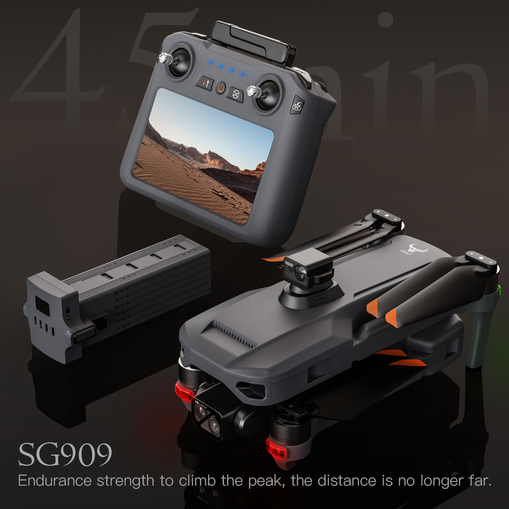 Teeggi SG909 MAX GPS Drone Wit - مراجعة Drone Camera With Gimbal وسعره