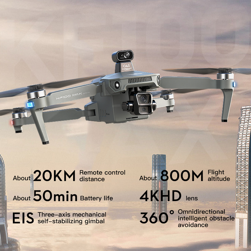SJRC KF100 MAX 8K UHD Photo HD - مراجعة Drone Camera Hd وسعره
