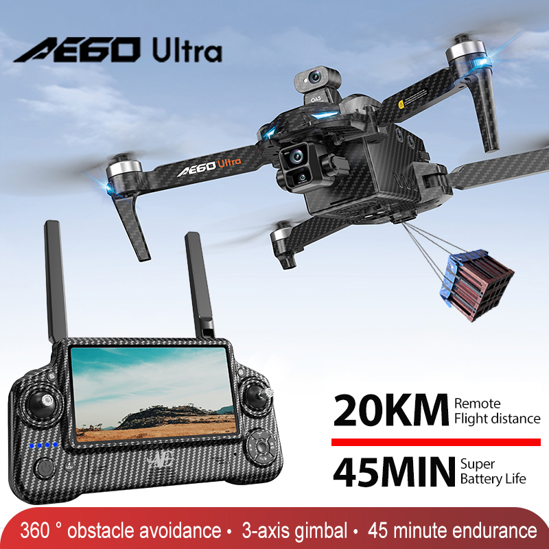 AE60 GPS Drone Professional 8K - مراجعة Drone Camera 4K وسعره