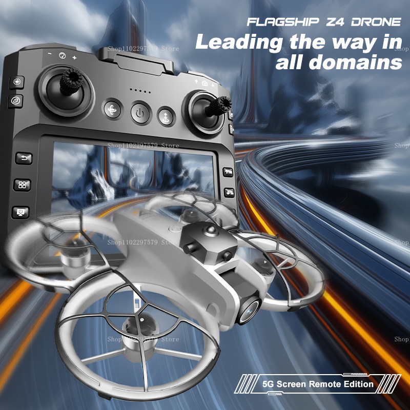 NEW Original Z4 Drone 8K WIFI  - مراجعة Drone Camera Vlog وسعره