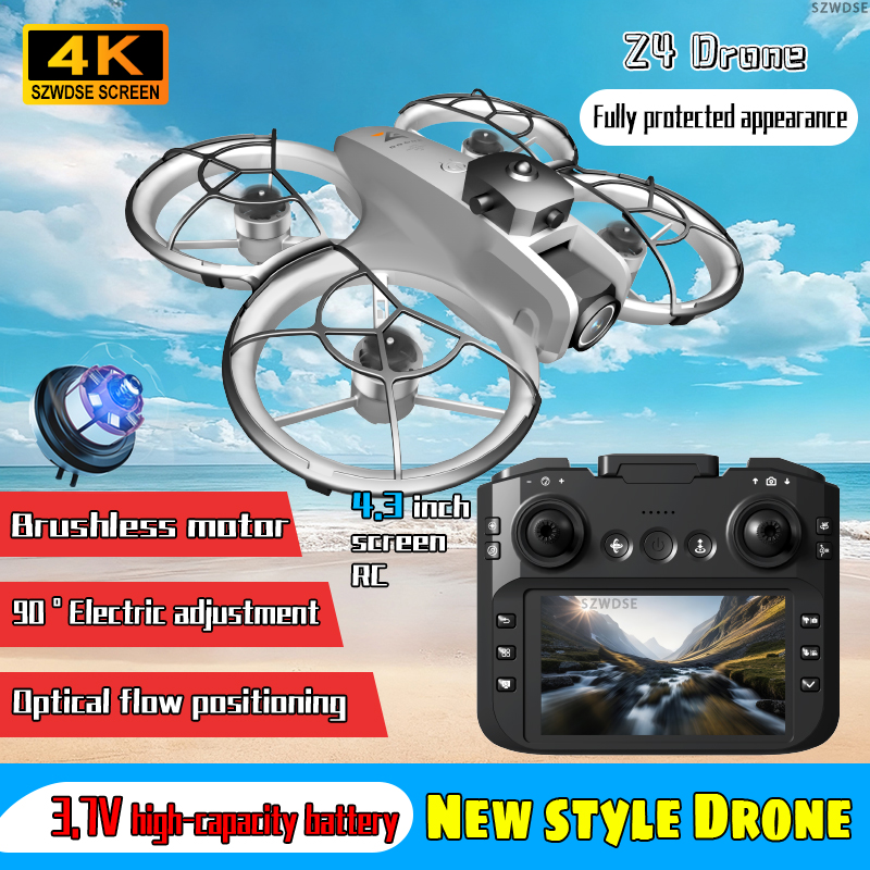 Professional Mini RC Drone 4K  - مراجعة Drone Camera Professional وسعره