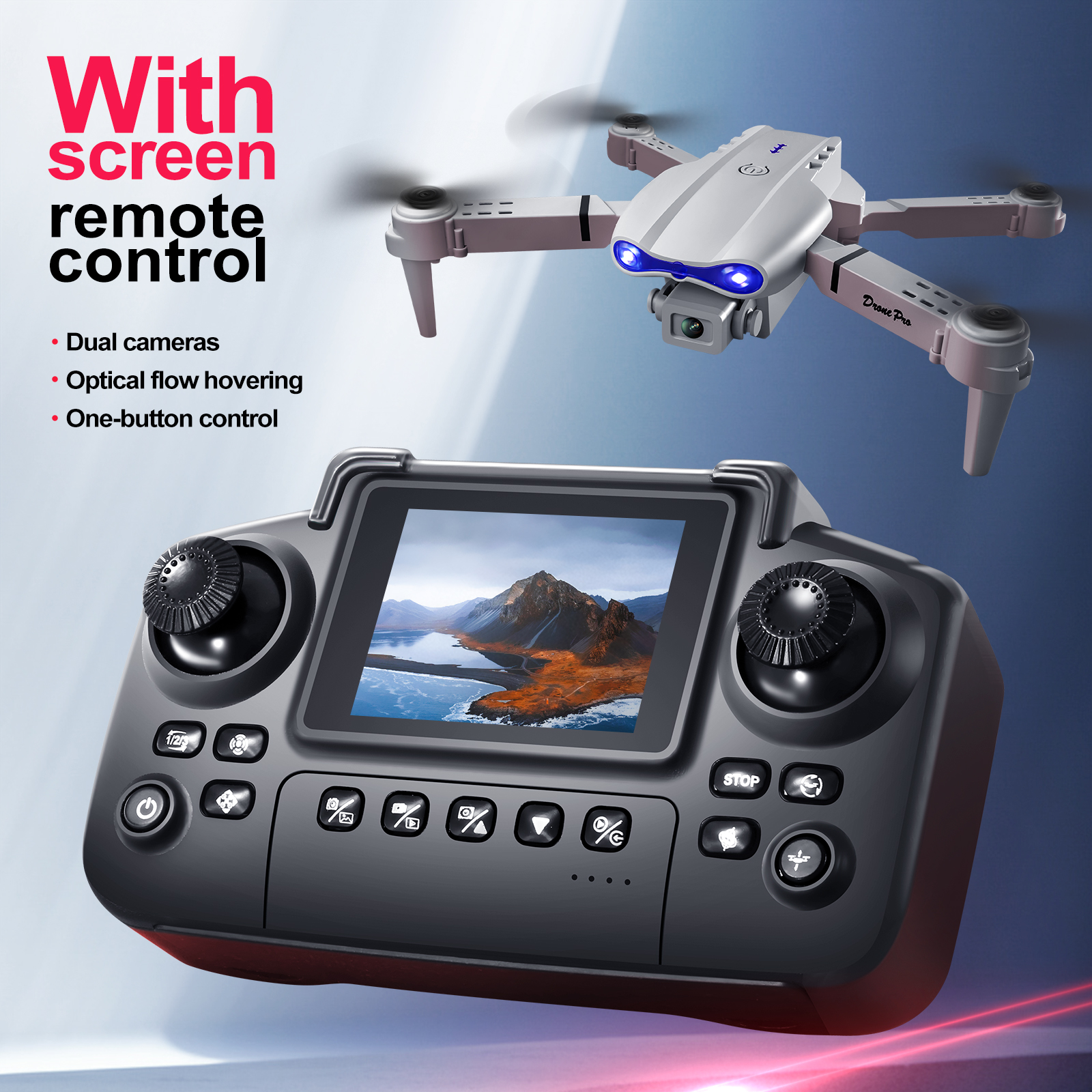 2025 New E88 E99 Upgraded Dron - مراجعة Drone Camera 4K وسعره