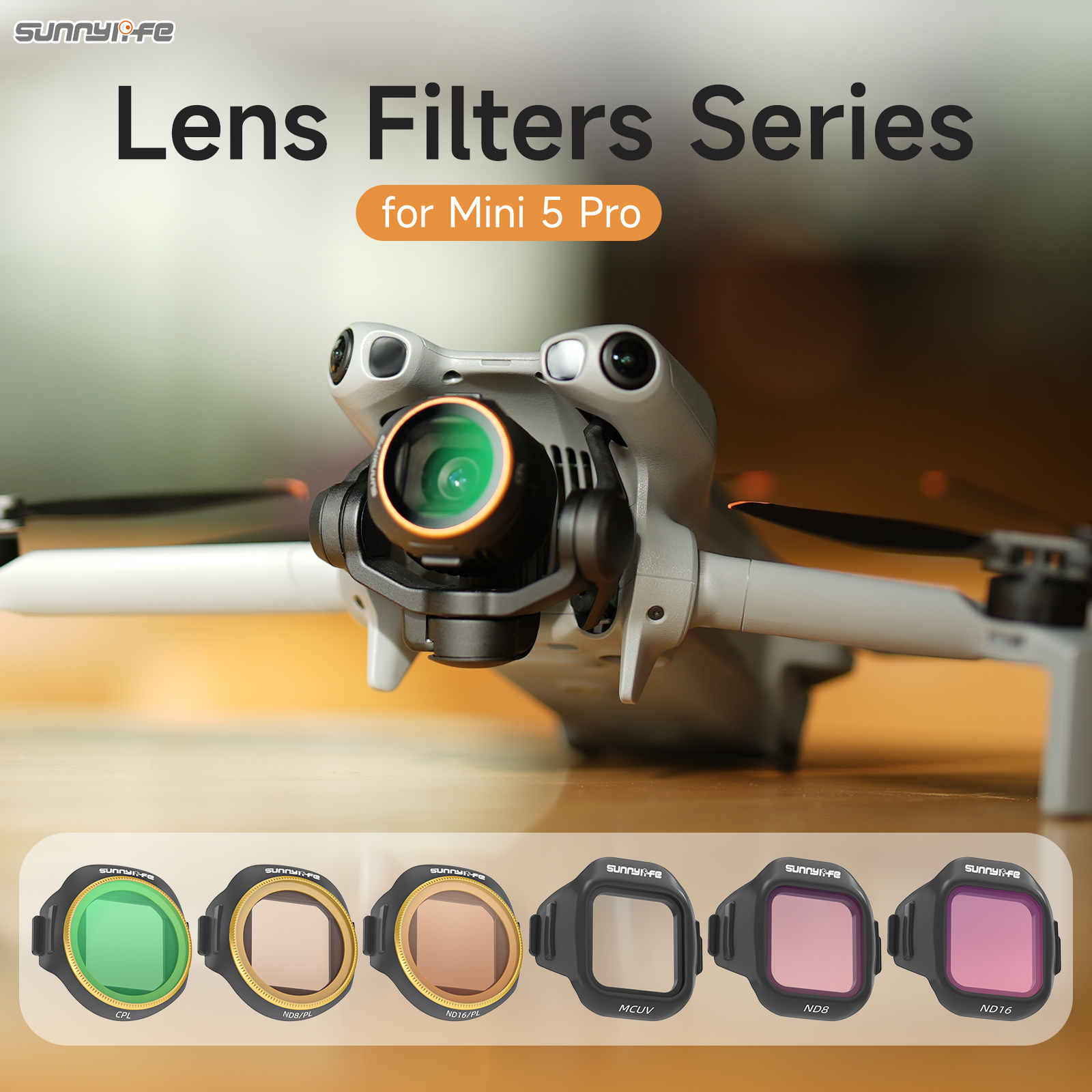 Sunnylife Lens For Mini 5 Pro  - مراجعة Drone Camera Filter وسعره