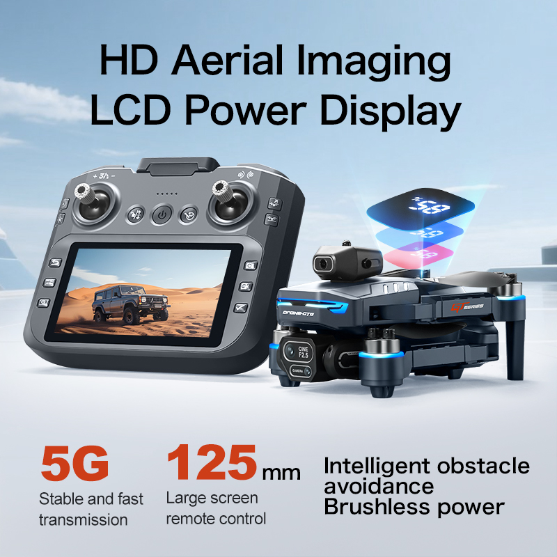 GT8 Obstacle Avoidance Aerial  - مراجعة Drone Camera 4K وسعره