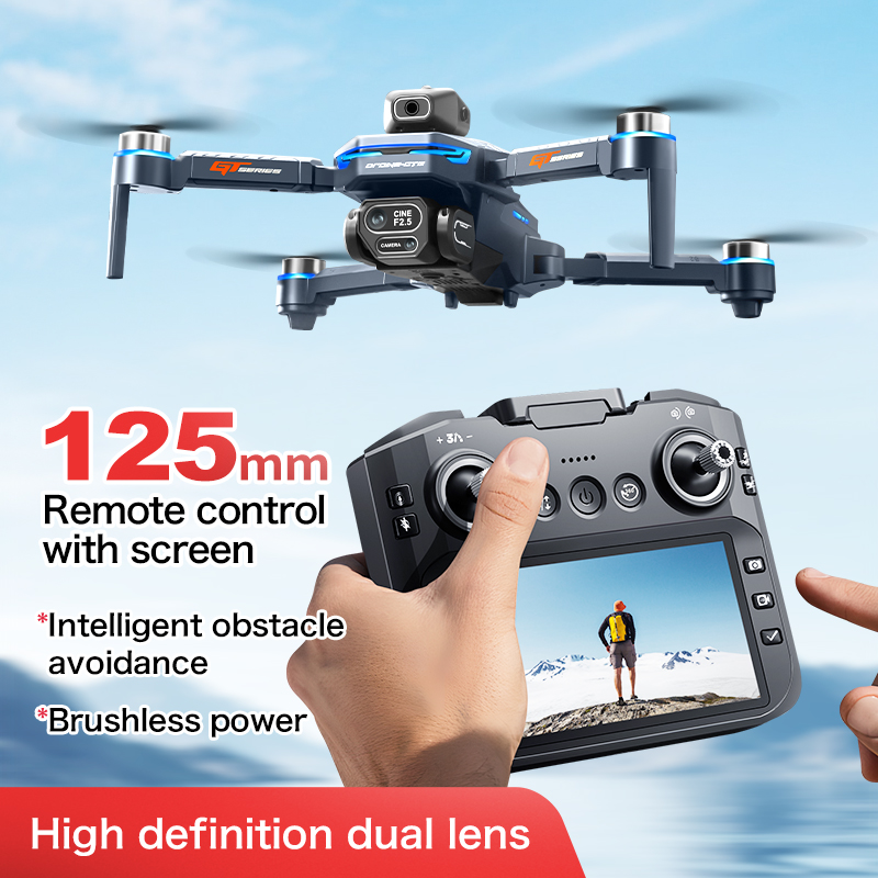 GT8 Obstacle Avoidance Aerial  - مراجعة Drone Camera 4K وسعره