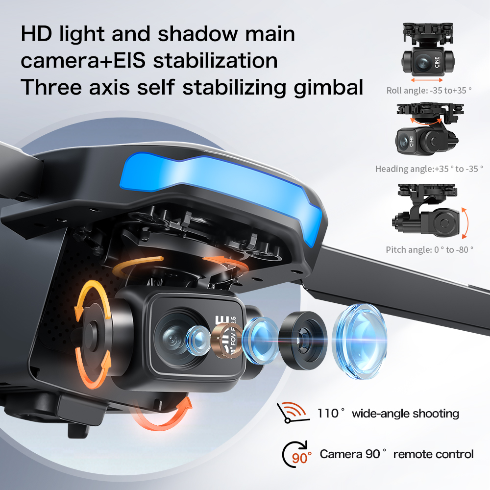 New S-X1 MAX Drone GPS 8K Prof - مراجعة Drone Camera Mount وسعره