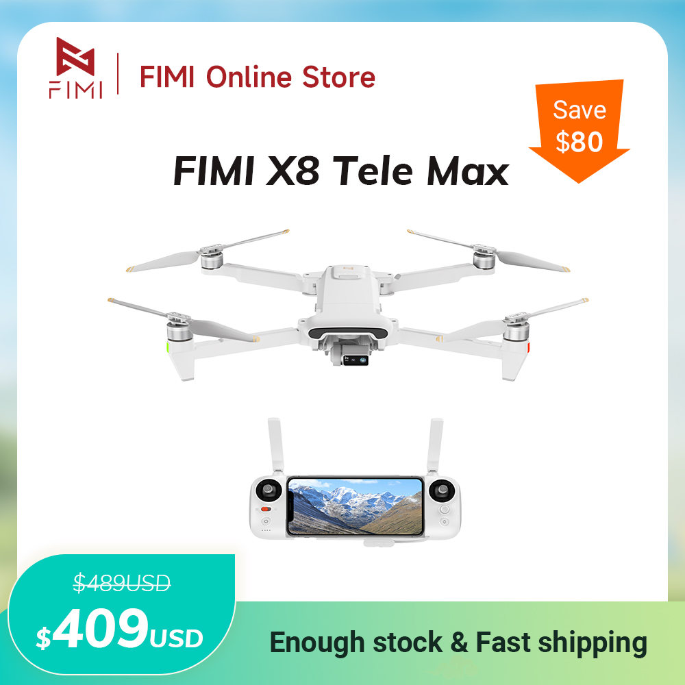 FIMI X8 Tele Max drone 4K prof - مراجعة Drone Camera Thermal وسعره