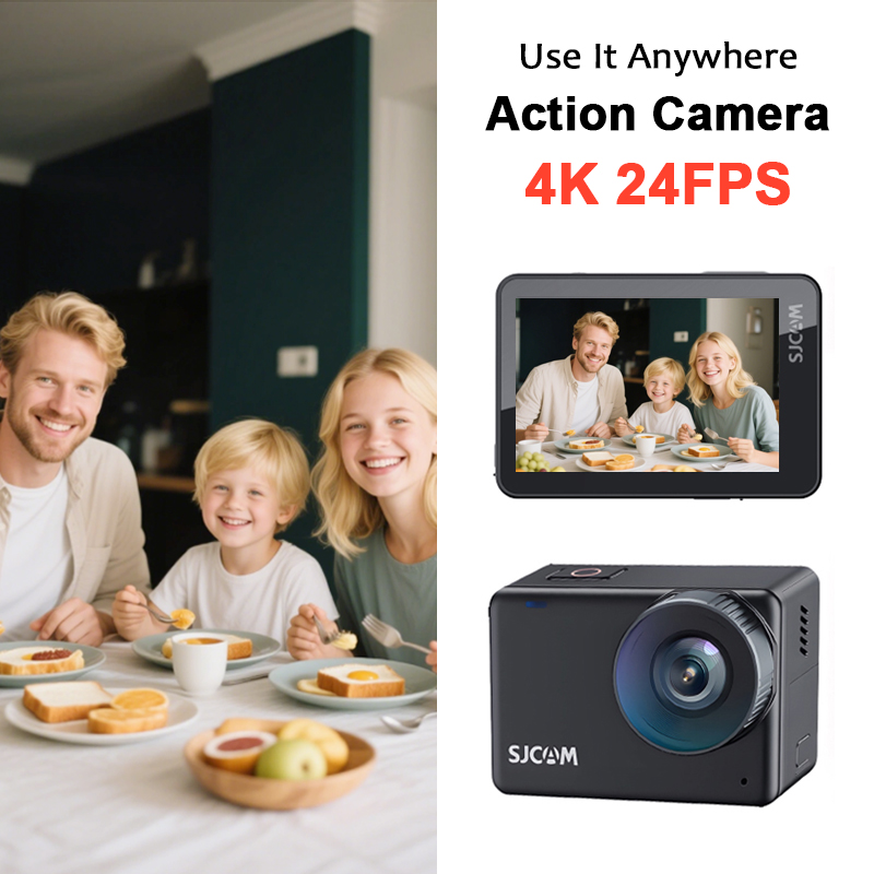SJCAM SJ10X Waterproof Action  - مراجعة Drone Camera Action وسعره