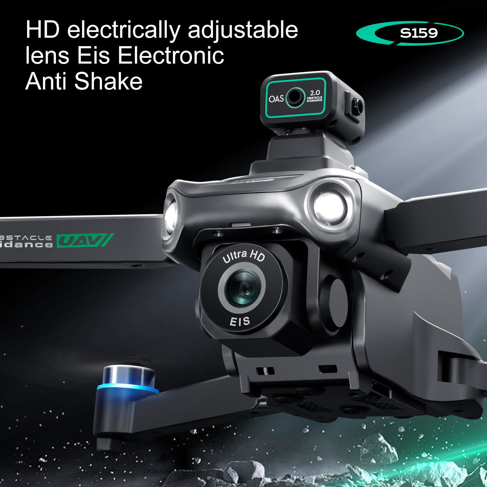 S159 GPS Drone 4K Profesional  - مراجعة Drone Camera 4K وسعره