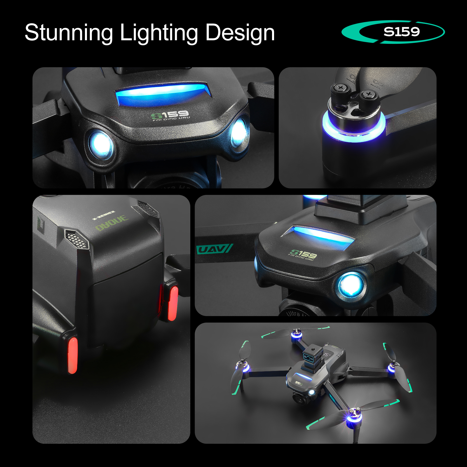S159 GPS Drone 4K Profesional  - مراجعة Drone Camera 4K وسعره