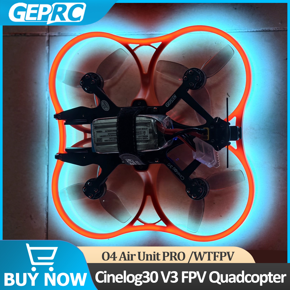 GEPRC Cinelog30 V3 FPV Quadcop - مراجعة Drone Camera Mount وسعره