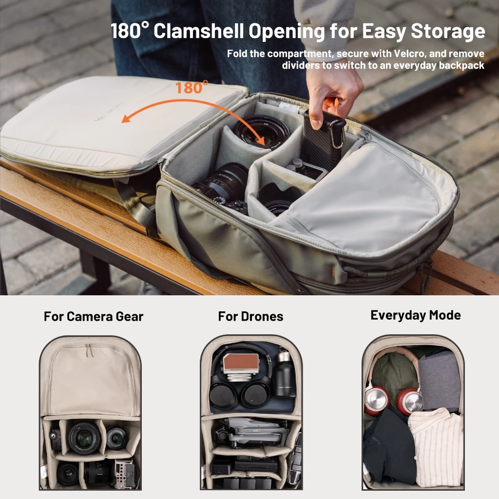 16L 22L Camera Backpack For So - مراجعة Drone Camera Case وسعره